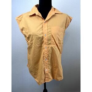 AMO Denim Ruth Sleeveless Pima Cotton Oversized